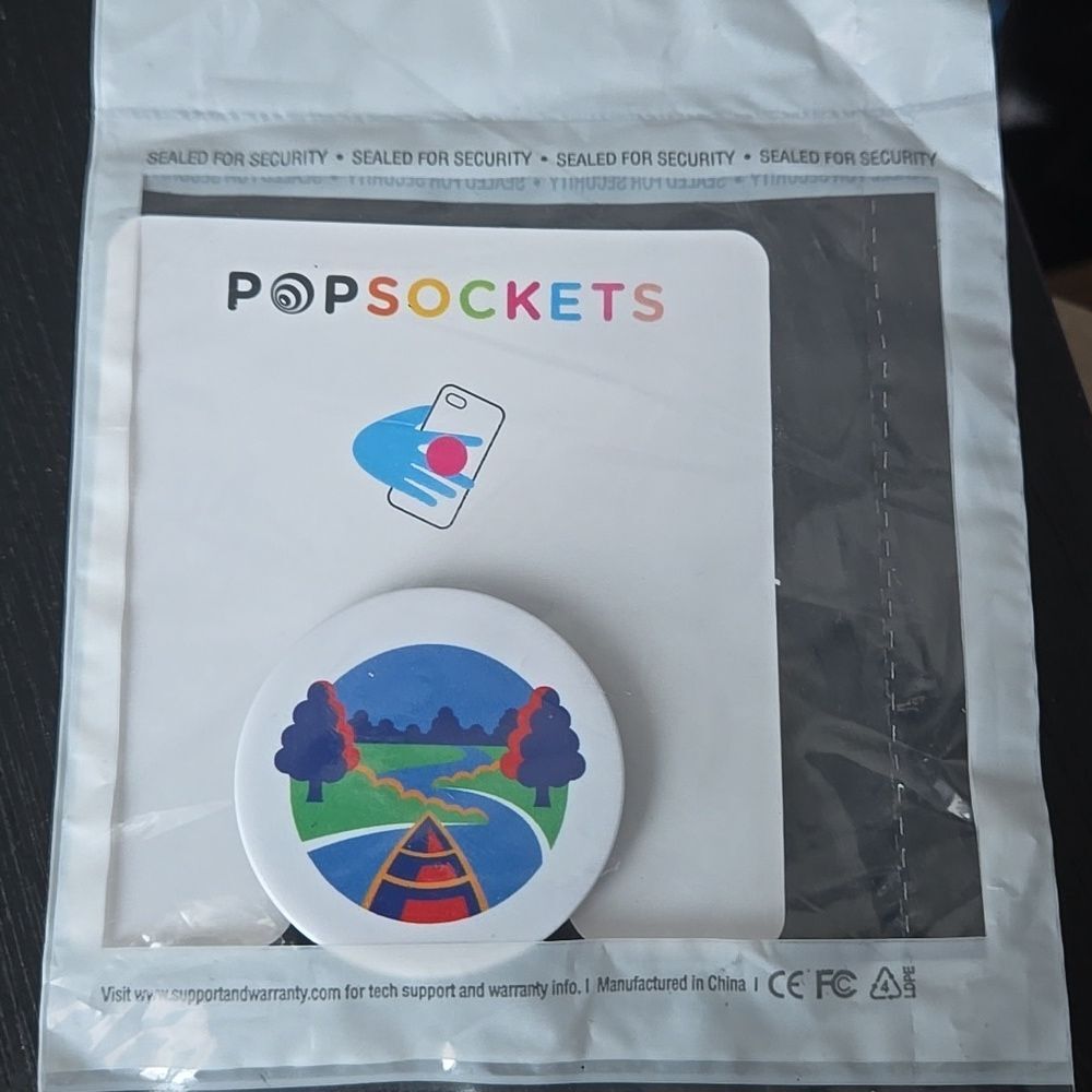 Phone pop socket Canoe. popgrip new swag Small Business Essential office Unisex - Picture 7 of 10